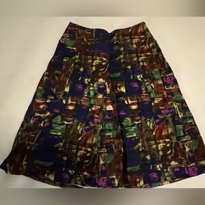 🌈‎ Lavia Italy Abstract Skirt 🎨 IT 40 / US S-M